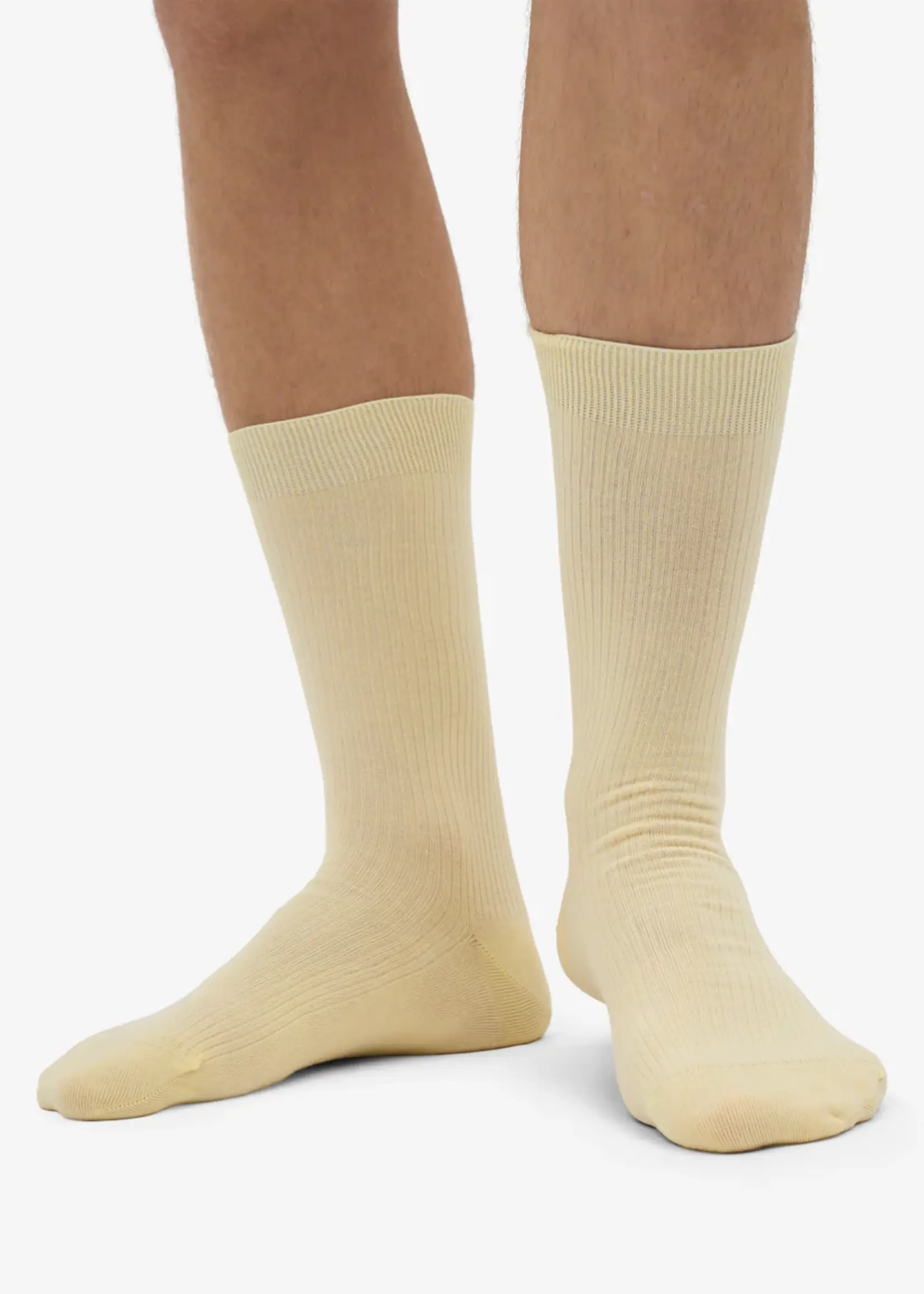 Colorful Standard Colorful Standard - Men Classic Organic Sock - Soft Yellow
