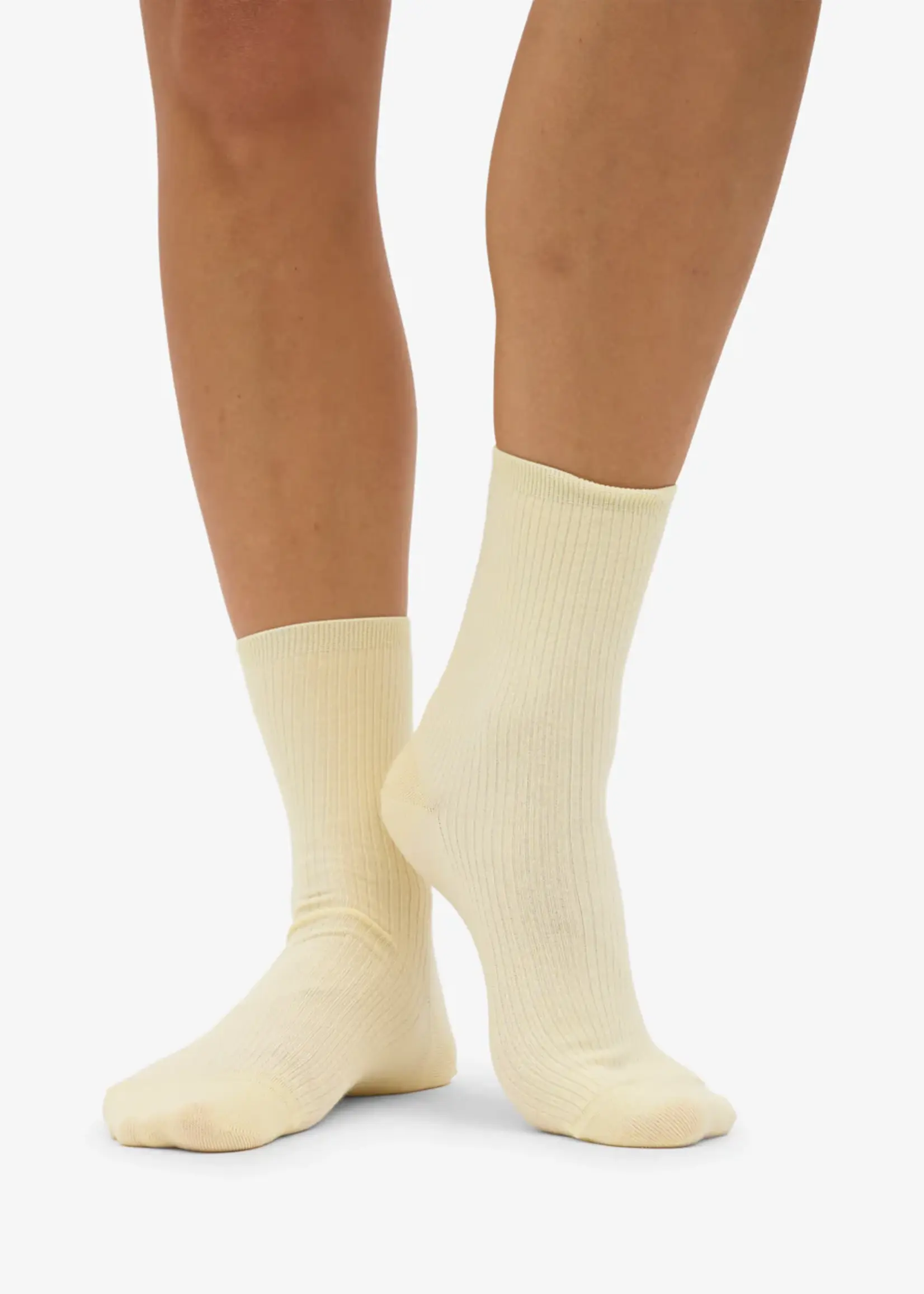 Colorful Standard Colorful Standard - Women Classic Organic Sock - Soft Yellow