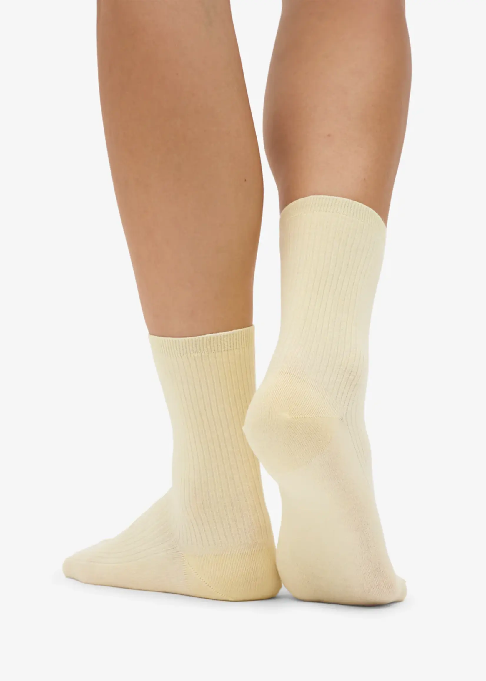 Colorful Standard Colorful Standard - Women Classic Organic Sock - Soft Yellow