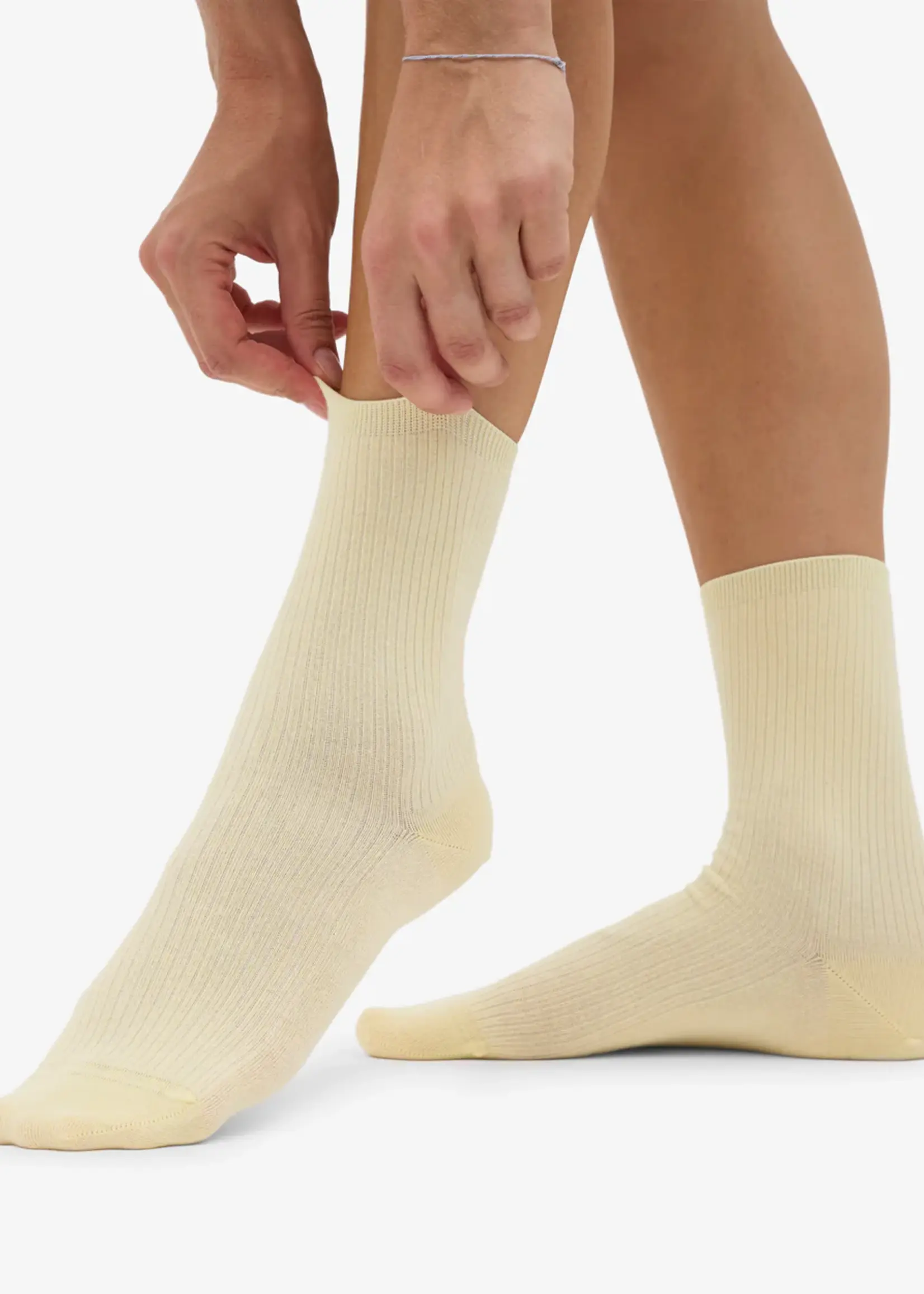 Colorful Standard Colorful Standard - Women Classic Organic Sock - Soft Yellow