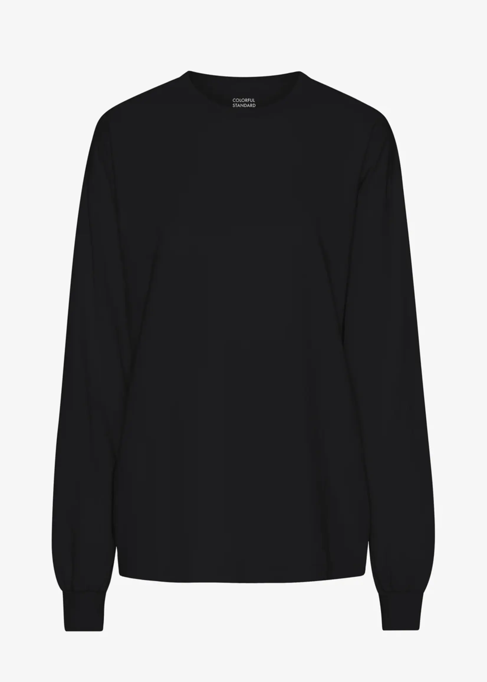 Colorful Standard Colorful Standard - Oversized Organic Long Sleeve T-shirt - Deep Black