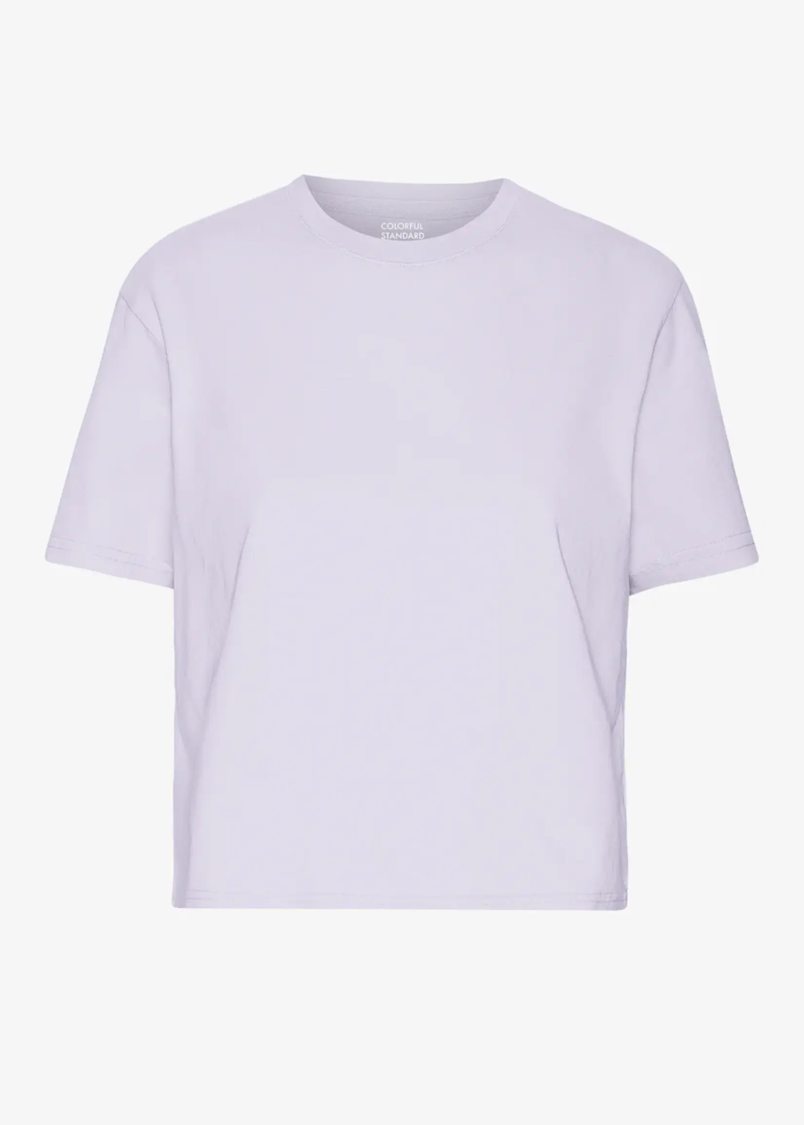 Colorful Standard Colorful Standard - Organic Boxy Crop Tee - Soft Lavender