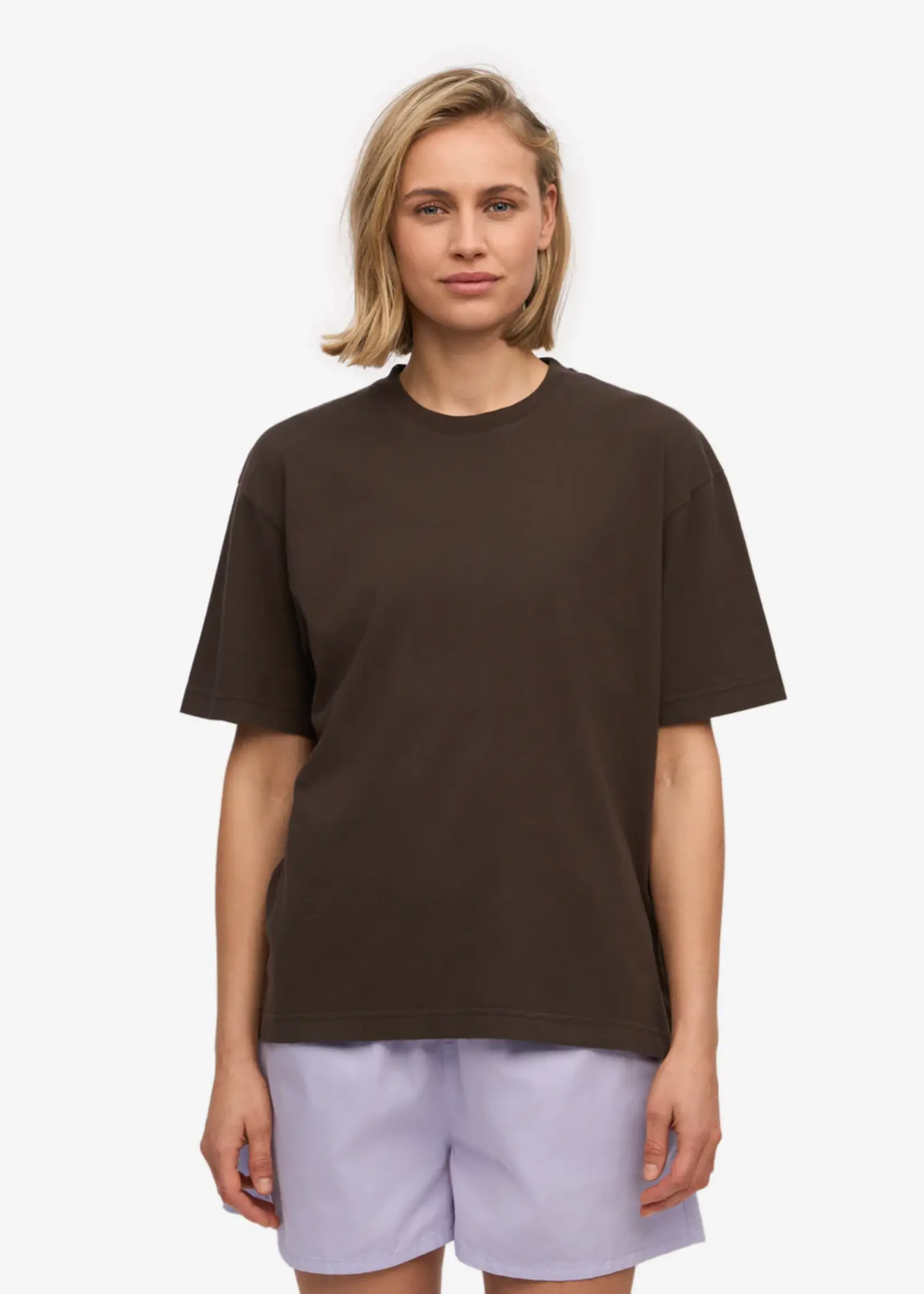 Colorful Standard Colorful Standard - Oversized Organic T-shirt - Coffee Brown