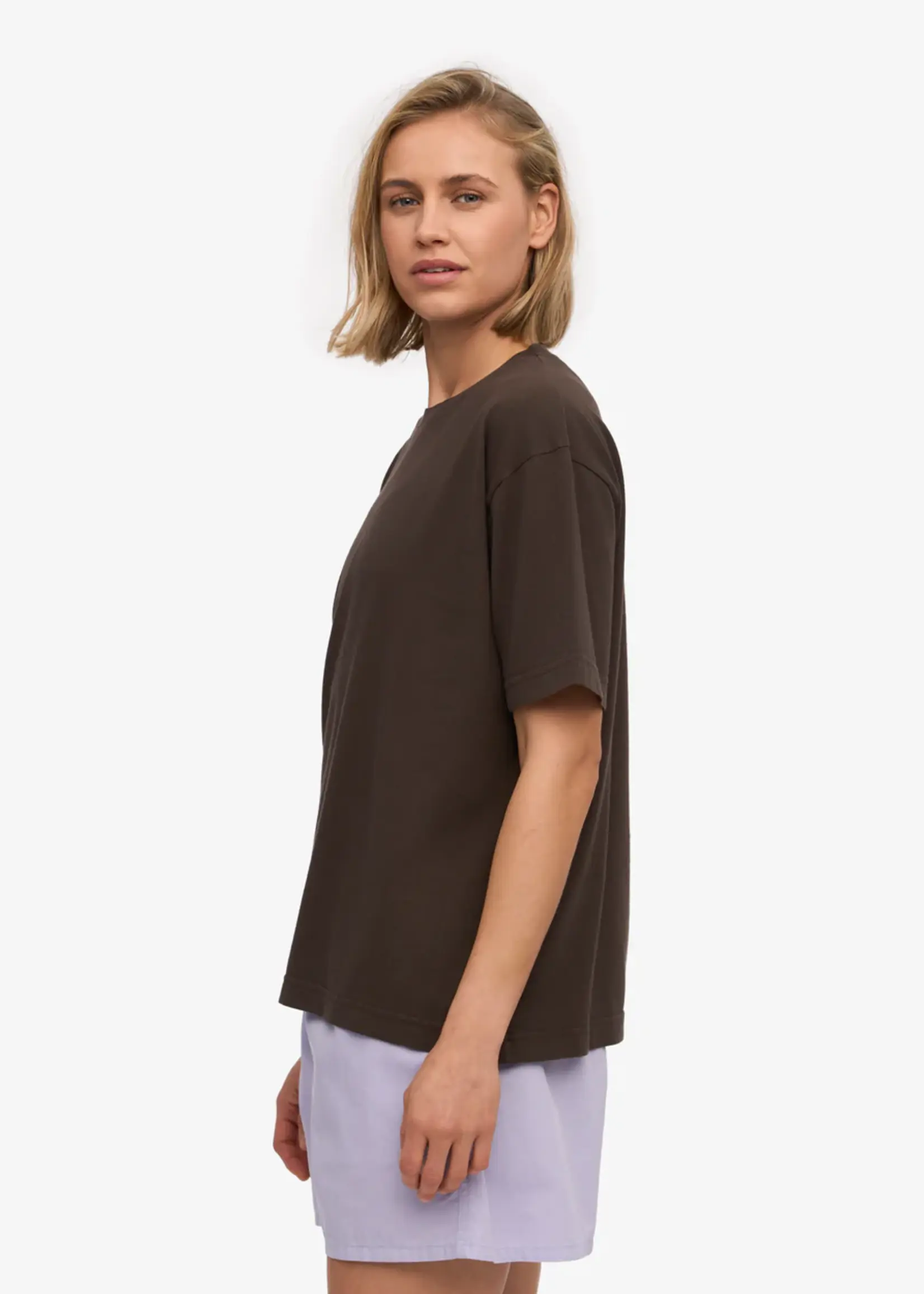 Colorful Standard Colorful Standard - Oversized Organic T-shirt - Coffee Brown
