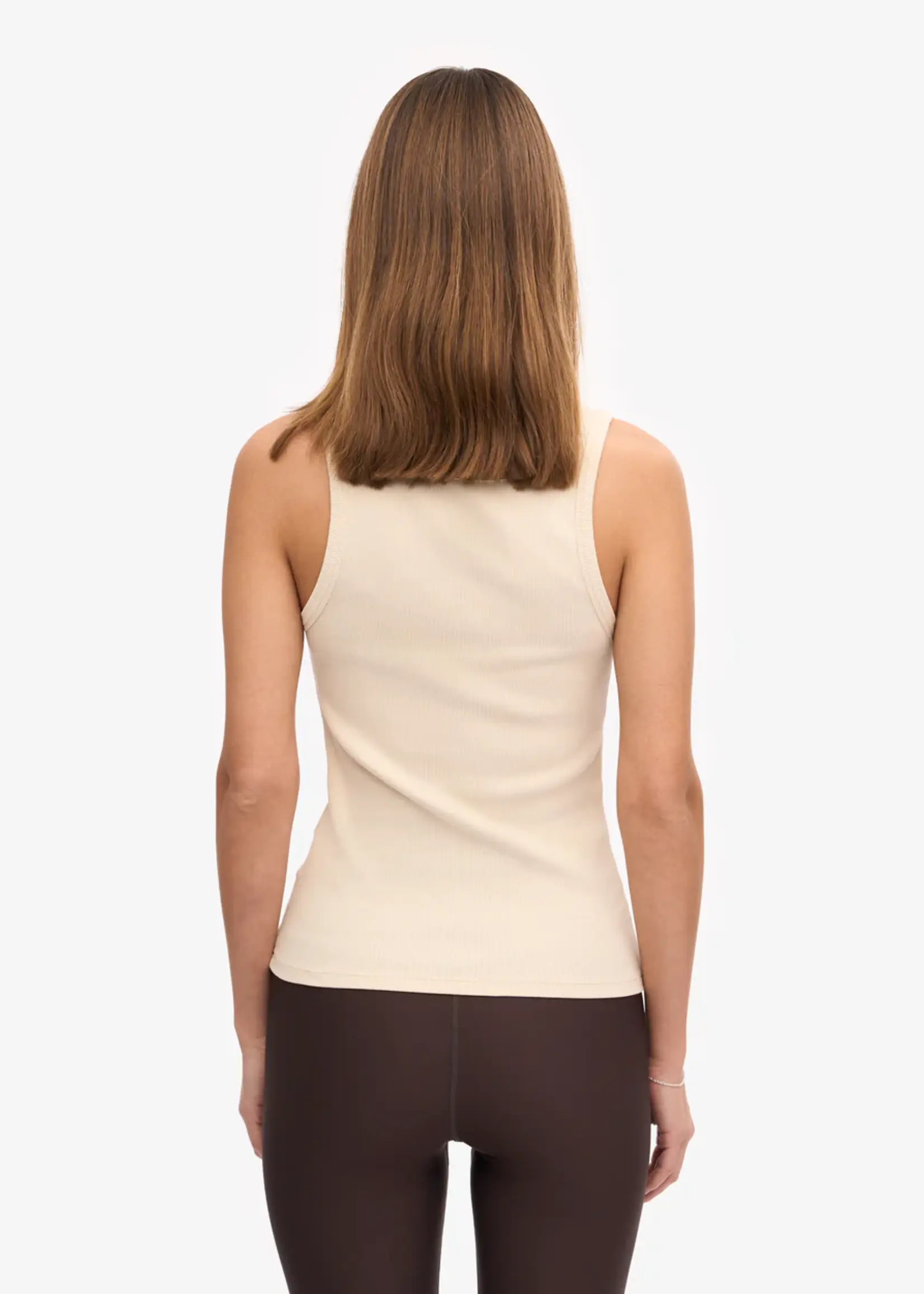 Colorful Standard Colorful Standard - Women Organic Rib Tank Top - Ivory White