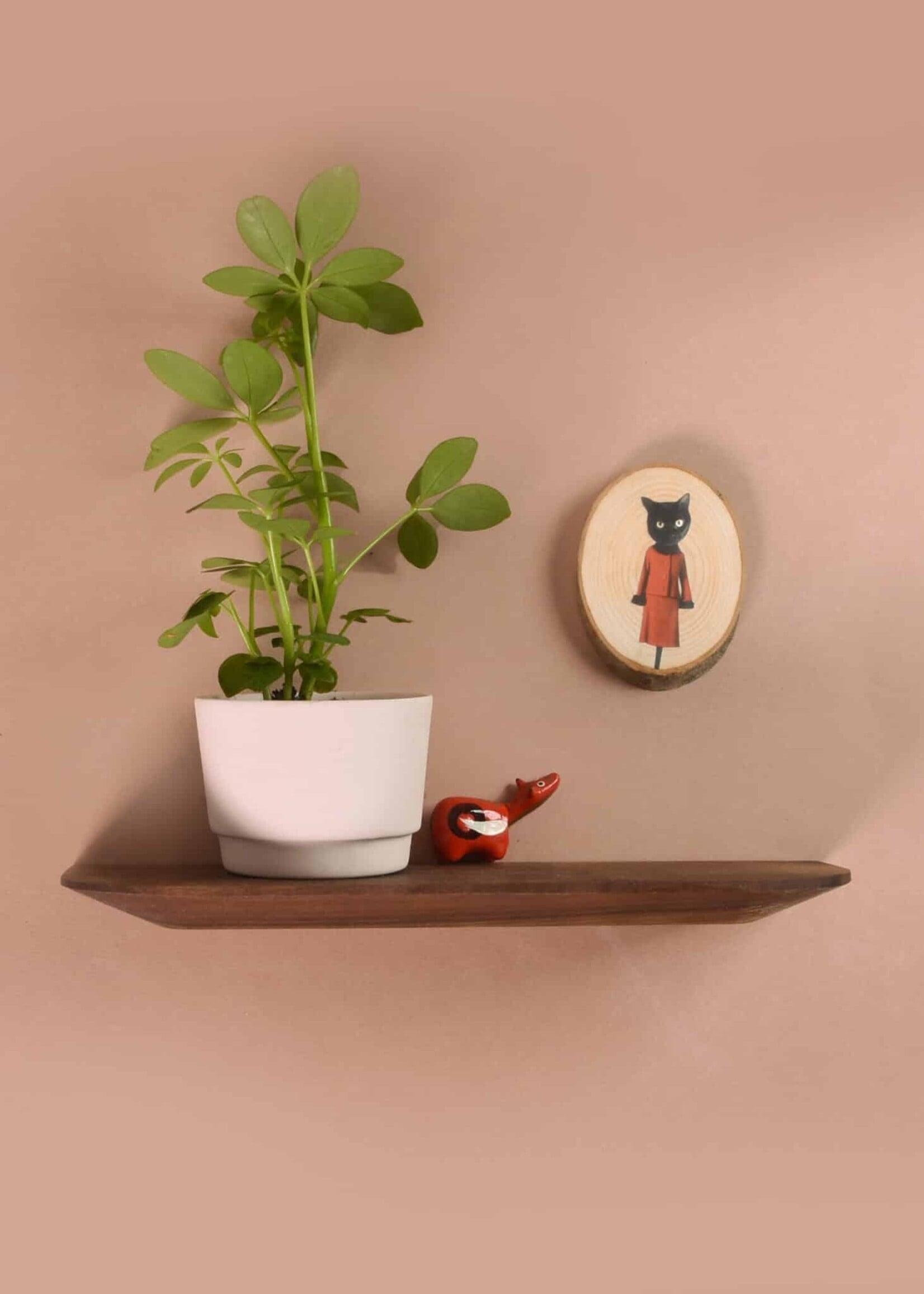 Harm & Elke Harm & Elke - Wandplankje Walnut