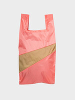 Susan Bijl Susan Bijl - Shopping Bag  (LEFTOVER 4) Coral & Moss