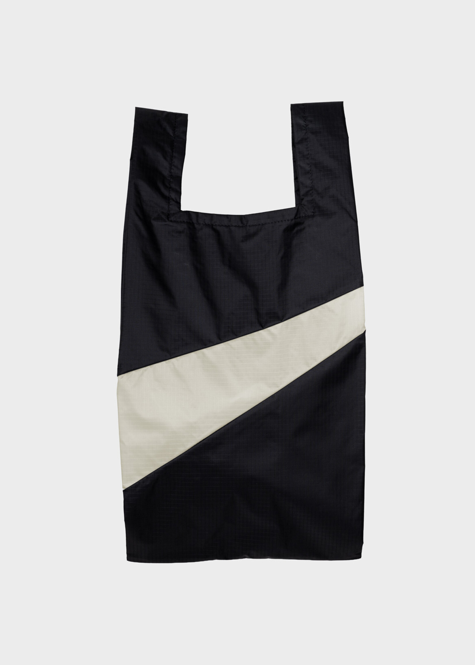 Susan Bijl Susan Bijl - Shopping Bag  (FOREVER) Black & Cloud