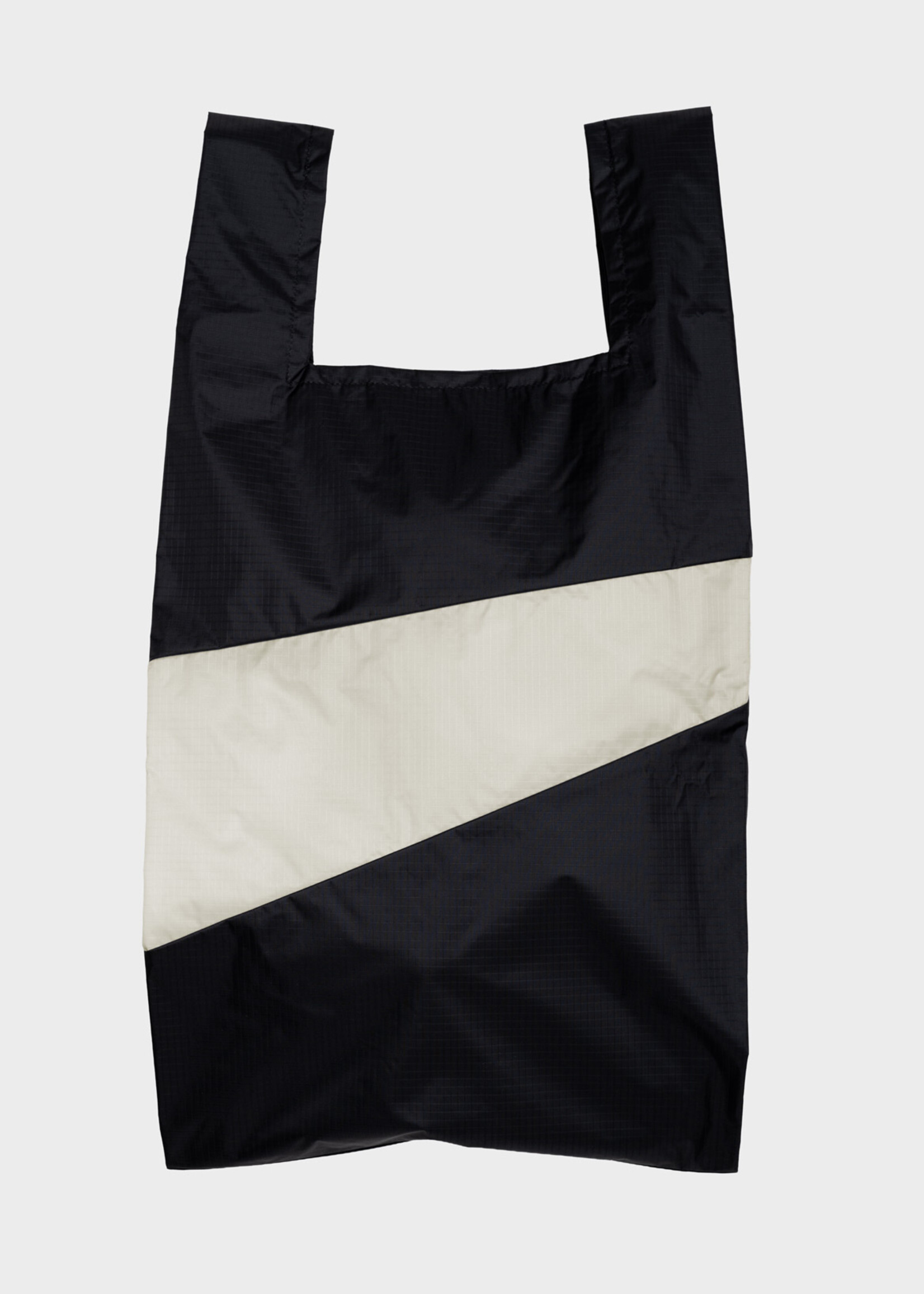 Susan Bijl Susan Bijl - Shopping Bag  (FOREVER) Black & Cloud