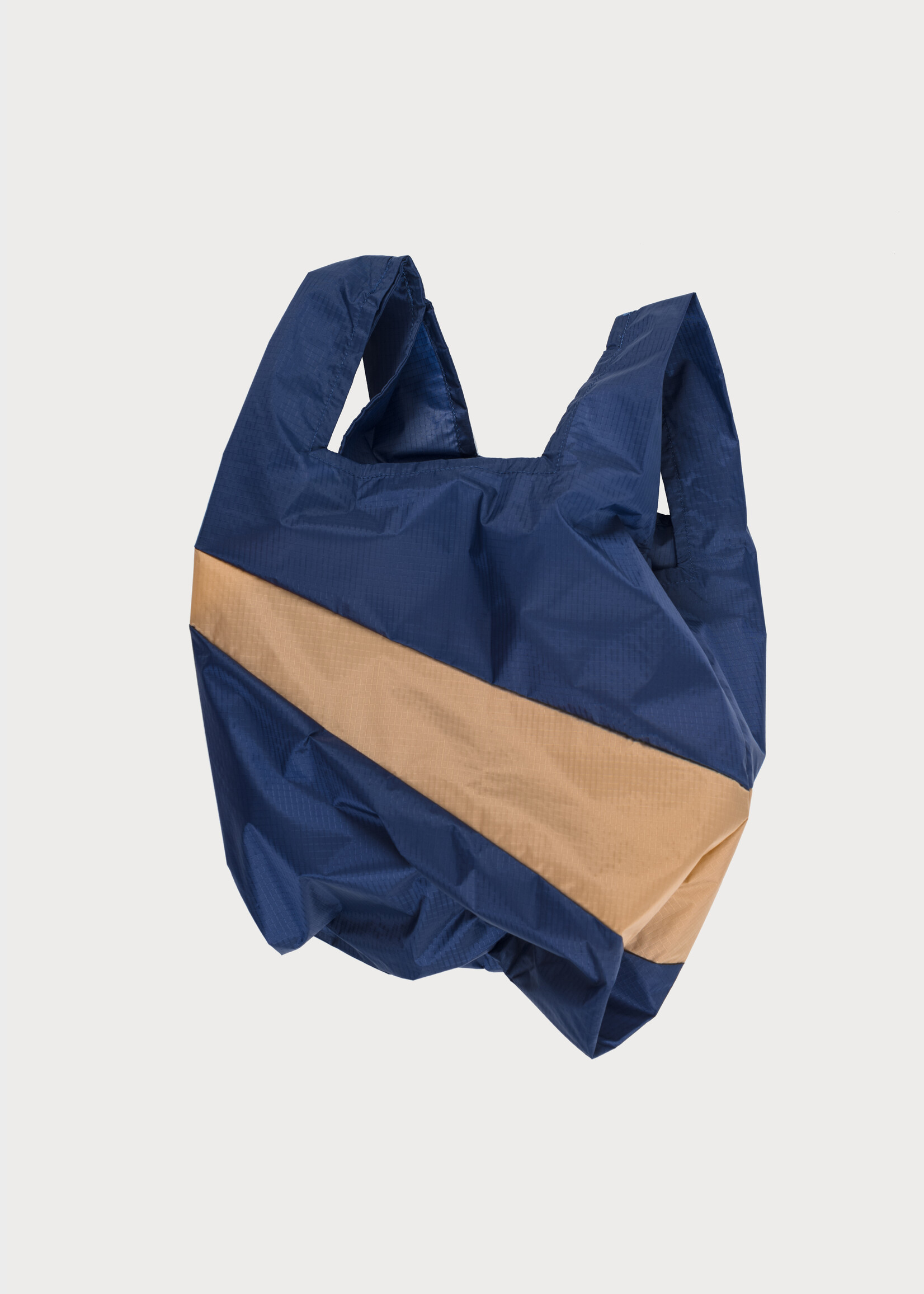 Susan Bijl Susan Bijl - Shopping Bag (FOREVER) Navy & Camel