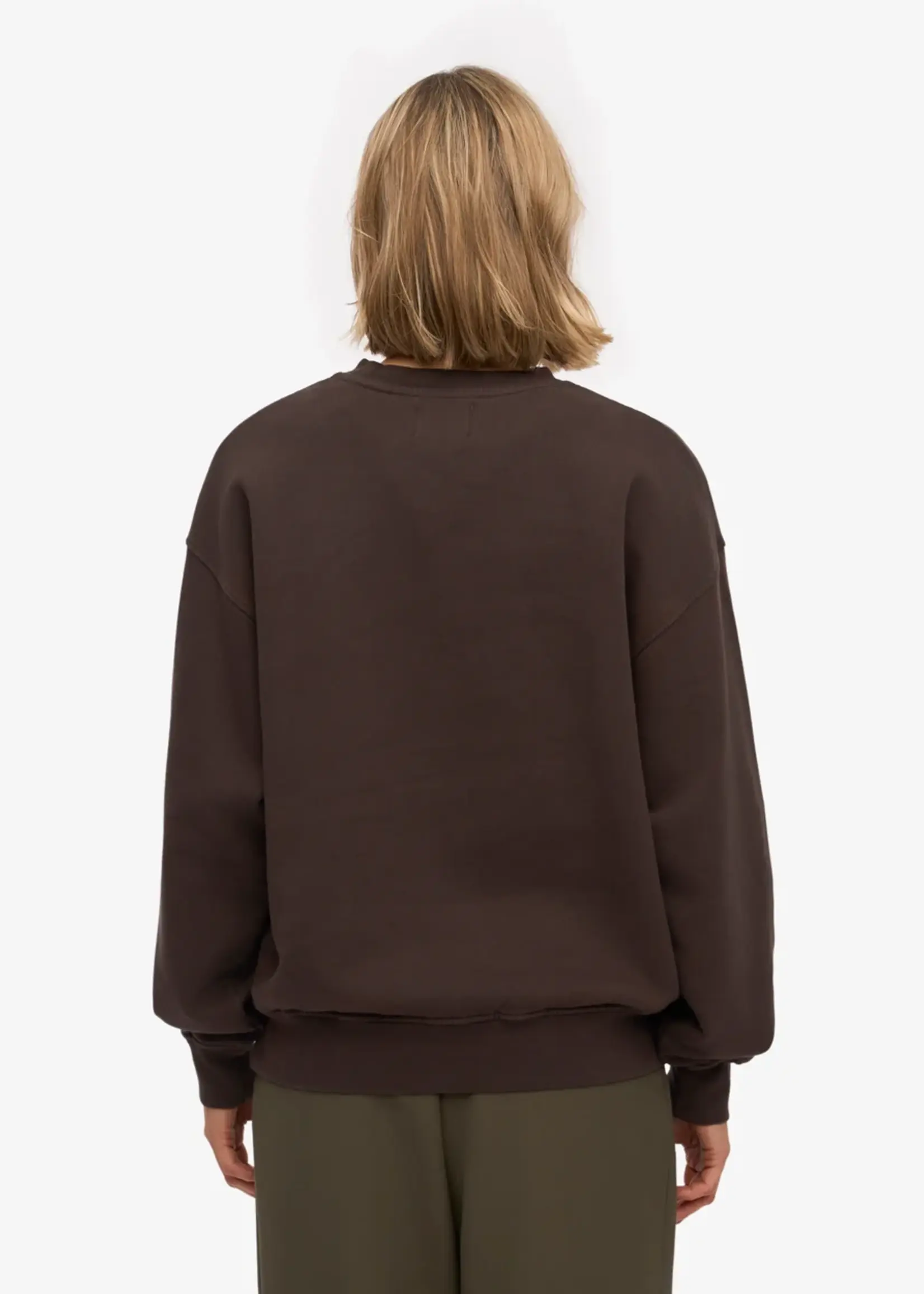 Colorful Standard Colorful Standard - Organic Oversized Crew - Coffee Brown