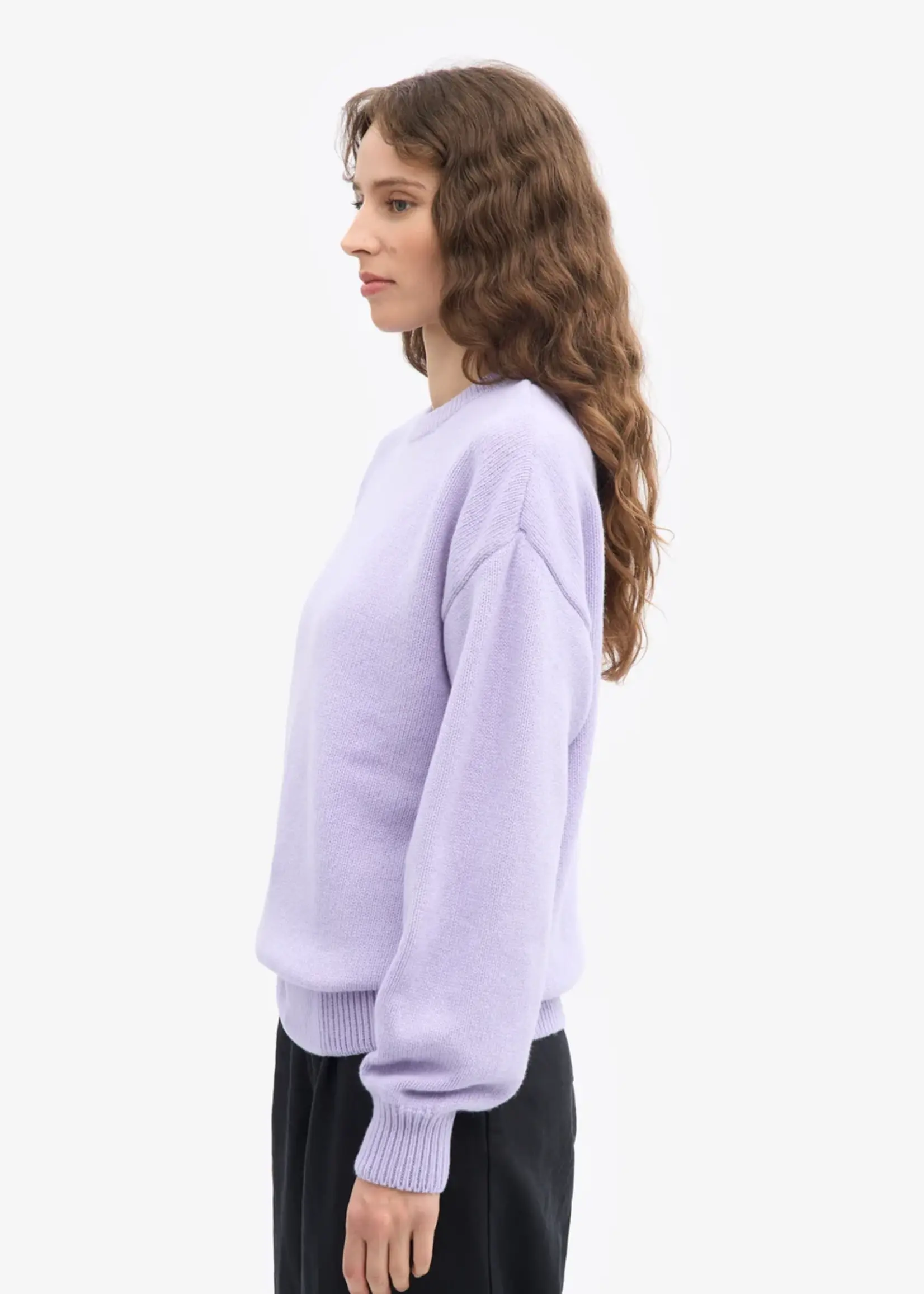 Colorful Standard Colorful Standard - Oversized Merino Wool Crew - Soft Lavender