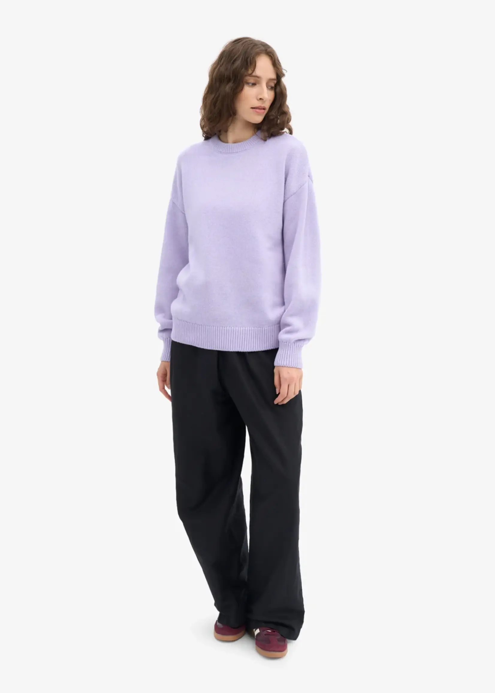 Colorful Standard Colorful Standard - Oversized Merino Wool Crew - Soft Lavender