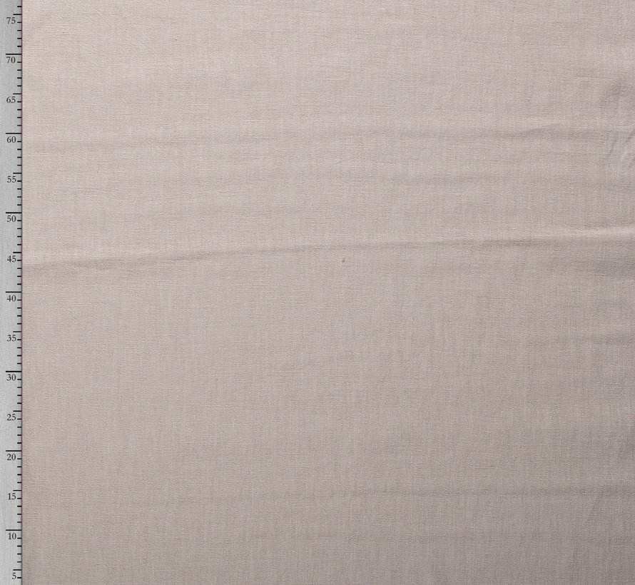 Buy ramie linen stonewashed uni light grey online Stoffen.nl