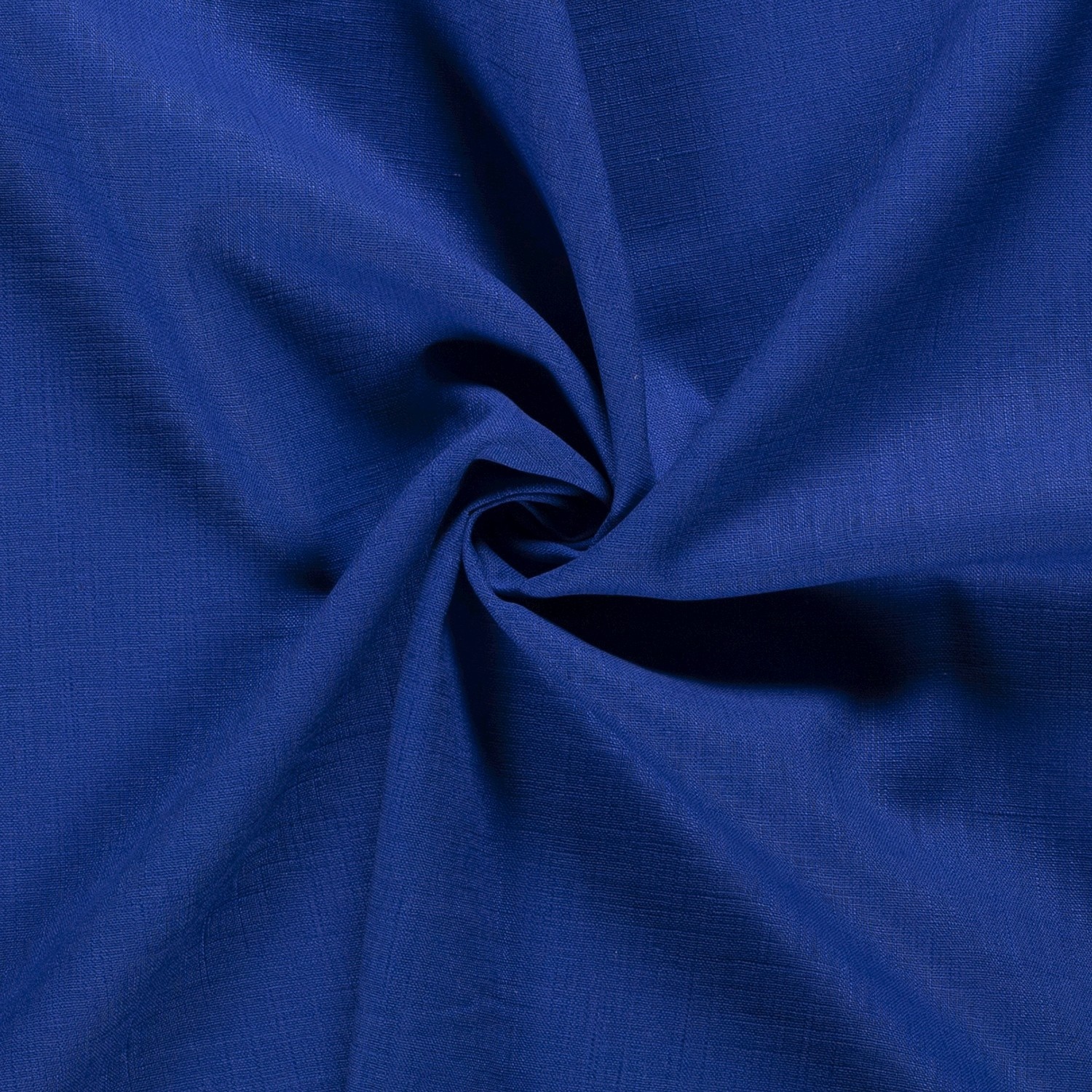 Buy linen ramie uni cobalt online Stoffen.nl