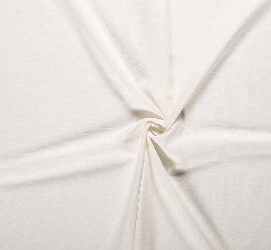Buy linen ramie uni offwhite online Stoffen.nl