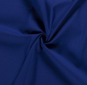 Twill-Cotton fabric stretch uni cobalt