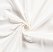 Cotton Satin stretch uni off-white