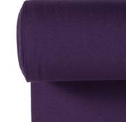 Cuff fabric uni dark purple