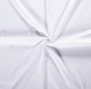 Poplin fabric uni optical white