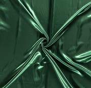 Polyester Satin fabric uni dark green