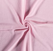 Terry cloth stretch uni light pink