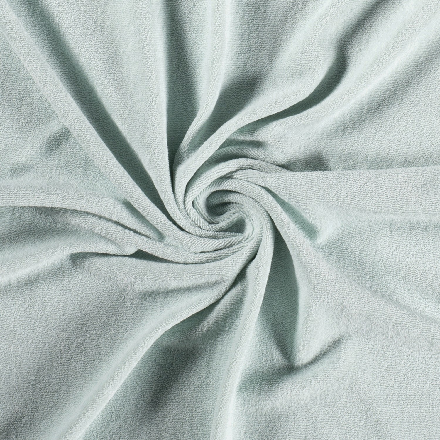 Buy terry cloth stretch uni mint online Stoffen.nl