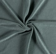 Terry cloth stretch uni dark mint