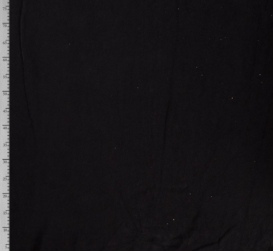 Buy terry cloth stretch uni black online Stoffen.nl