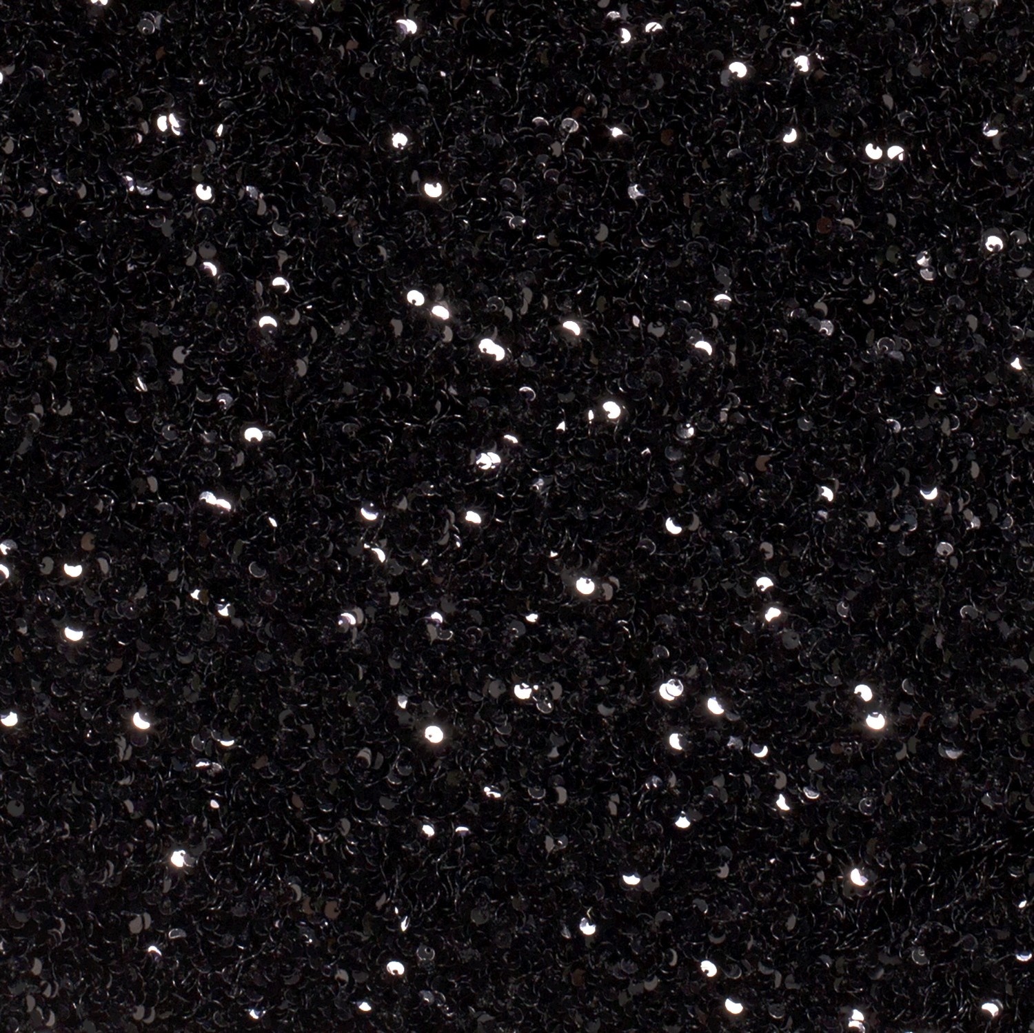 Buy sequin fabric heavy uni black online Stoffen.nl
