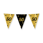 Vlaggenlijn Classy Party folie - 50