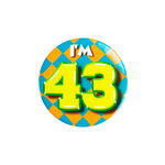 Button  - i'm 43