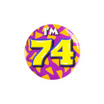 Button  - i'm 74