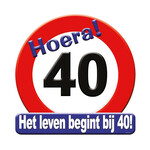 Huldeschild - 40 jaar