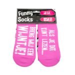 Funny socks - Breng mij een wijntje