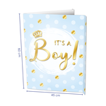 Window signs - It's a boy!