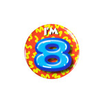 Button I'M 8