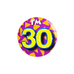 Button  - i'm 30