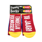 Funny socks - 18 jaar