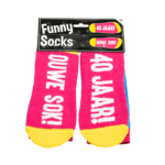 Funny socks - 40 jaar