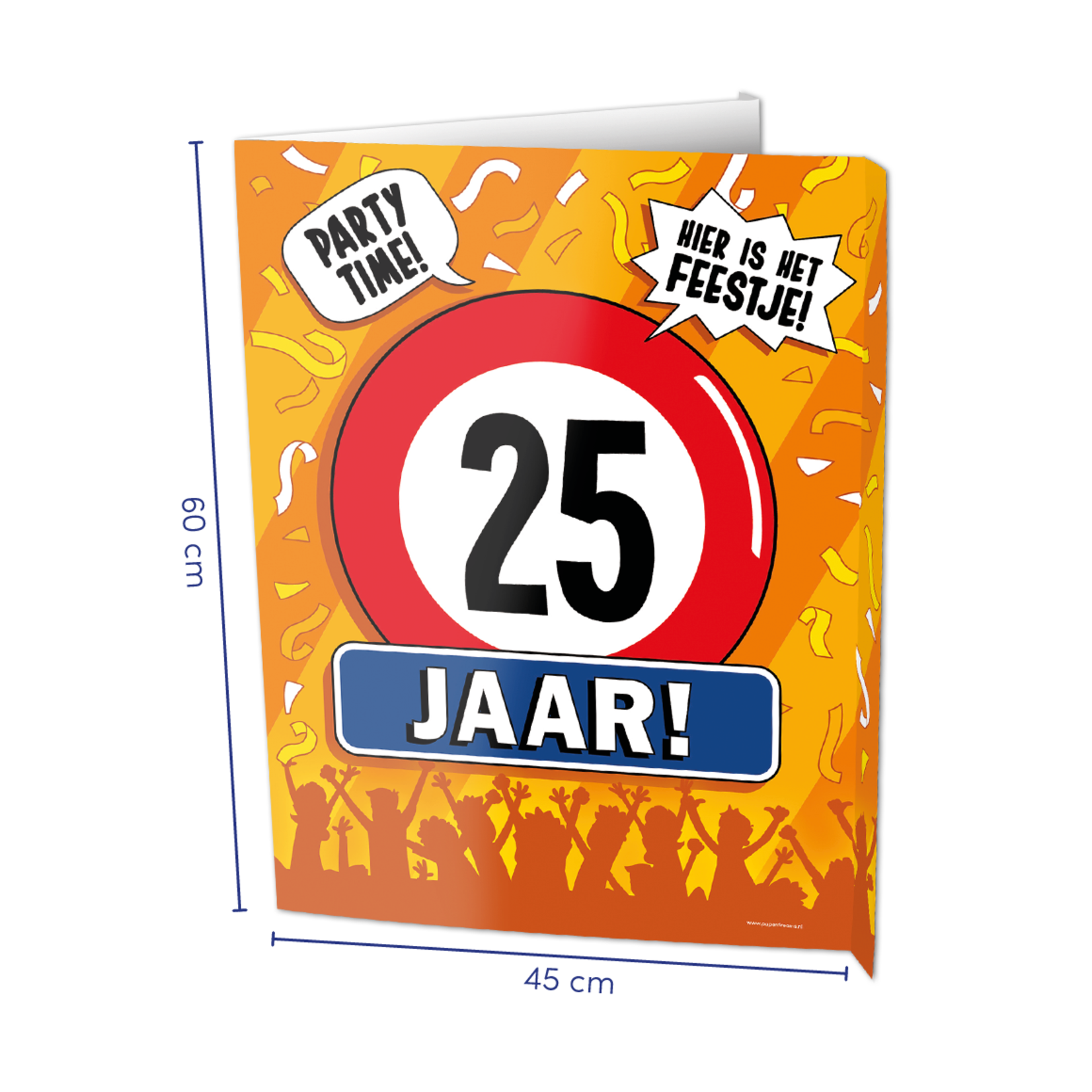 Window signs - 25 jaar