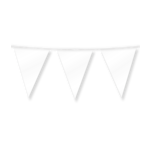 Party Flags foil - Pearl white