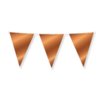 Party Flags foil - Bronze