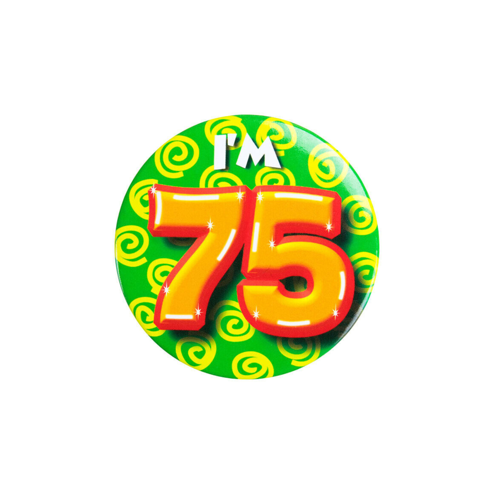 Button  - i'm 75