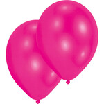 50 Latex Balloons Standard Hot Pink 27.5cm / 11"