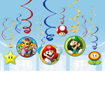 12 Swirl Decoratie Super Mario