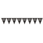 Pennant Banner 60 Sparkling Celebrations Gold Foil 396.2 x 21.5 cm