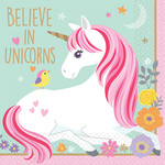 16 servetten Magical Unicorn 25 x 25 cm