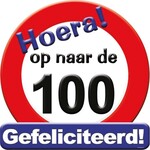 Huldeschild - op naar de 100*