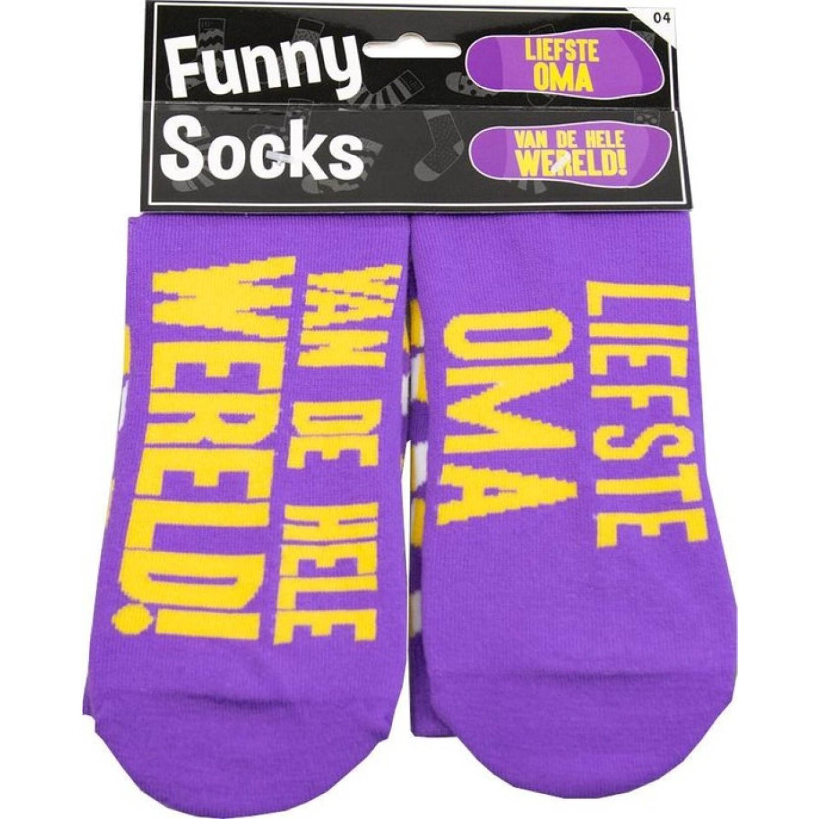 Funny socks - Liefste oma